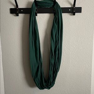 Elegant Green Infinity Scarf